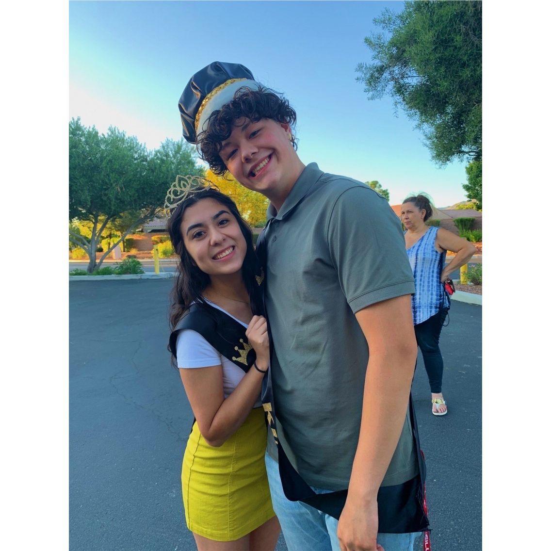 Back in 2020, when Kelsii and Noah won Senior Prom King & Queen!