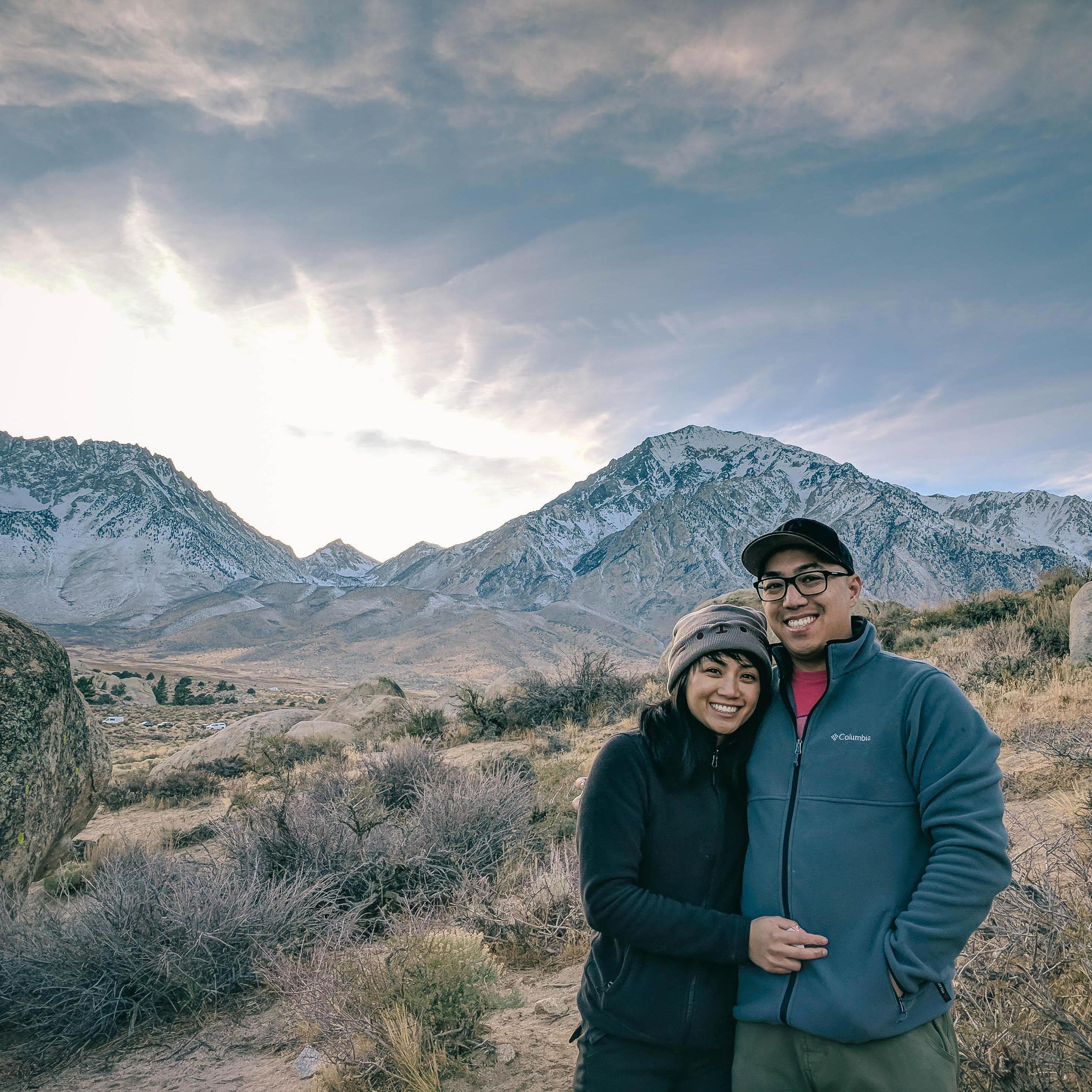 Camping in Bishop, CA. 2017
