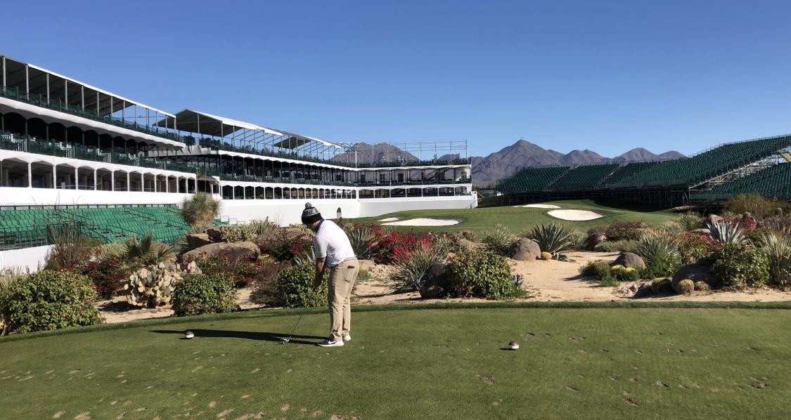 16th hole, TPC Scottsdale, AZ
