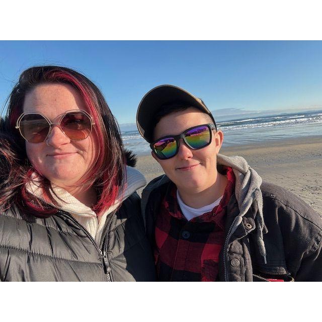 Courts first time seeing the ocean
