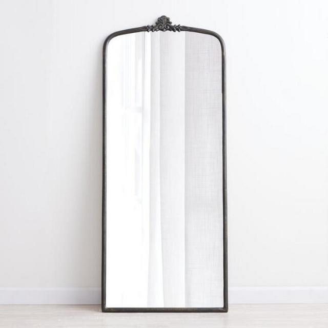 Metal Vintage Style Leaning Full Length Mirror