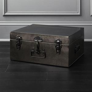 Small Galvanized Metal Trunk