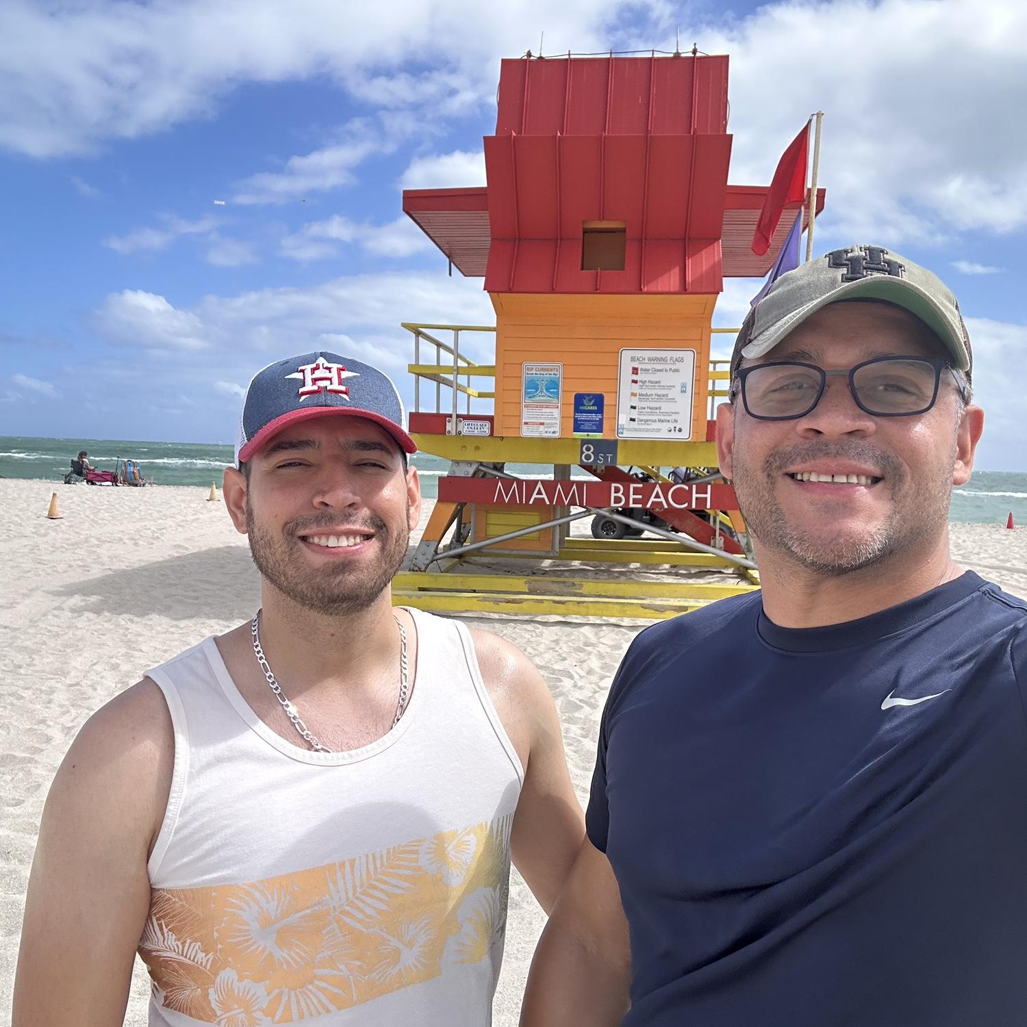 My first time in Miami. He made this trip truly unforgettable.