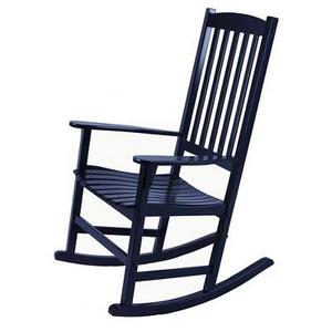 Willow Bay Patio Rocking Chair - Black
