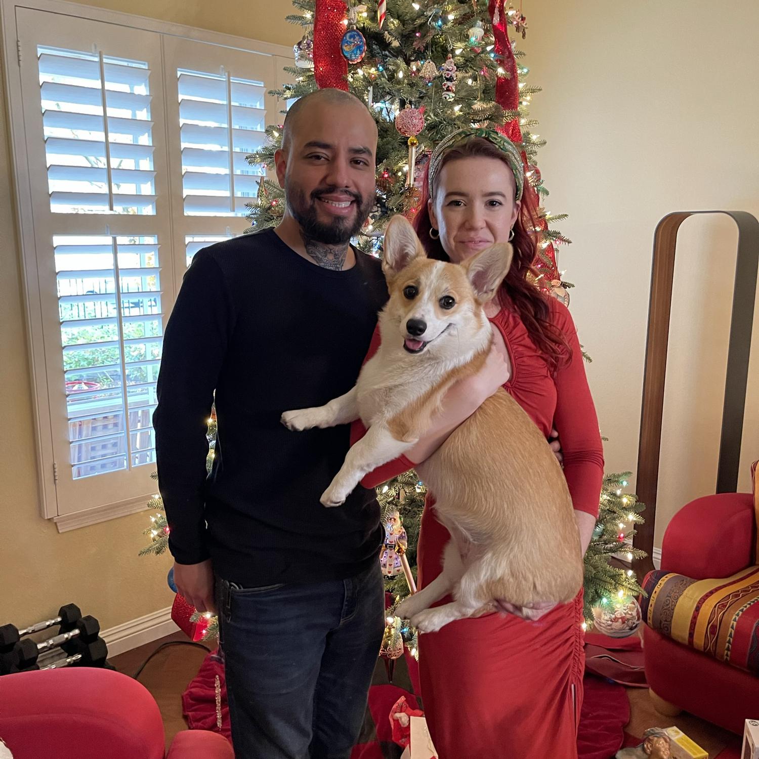 December 25, 2021 - Our First Christmas with Olive