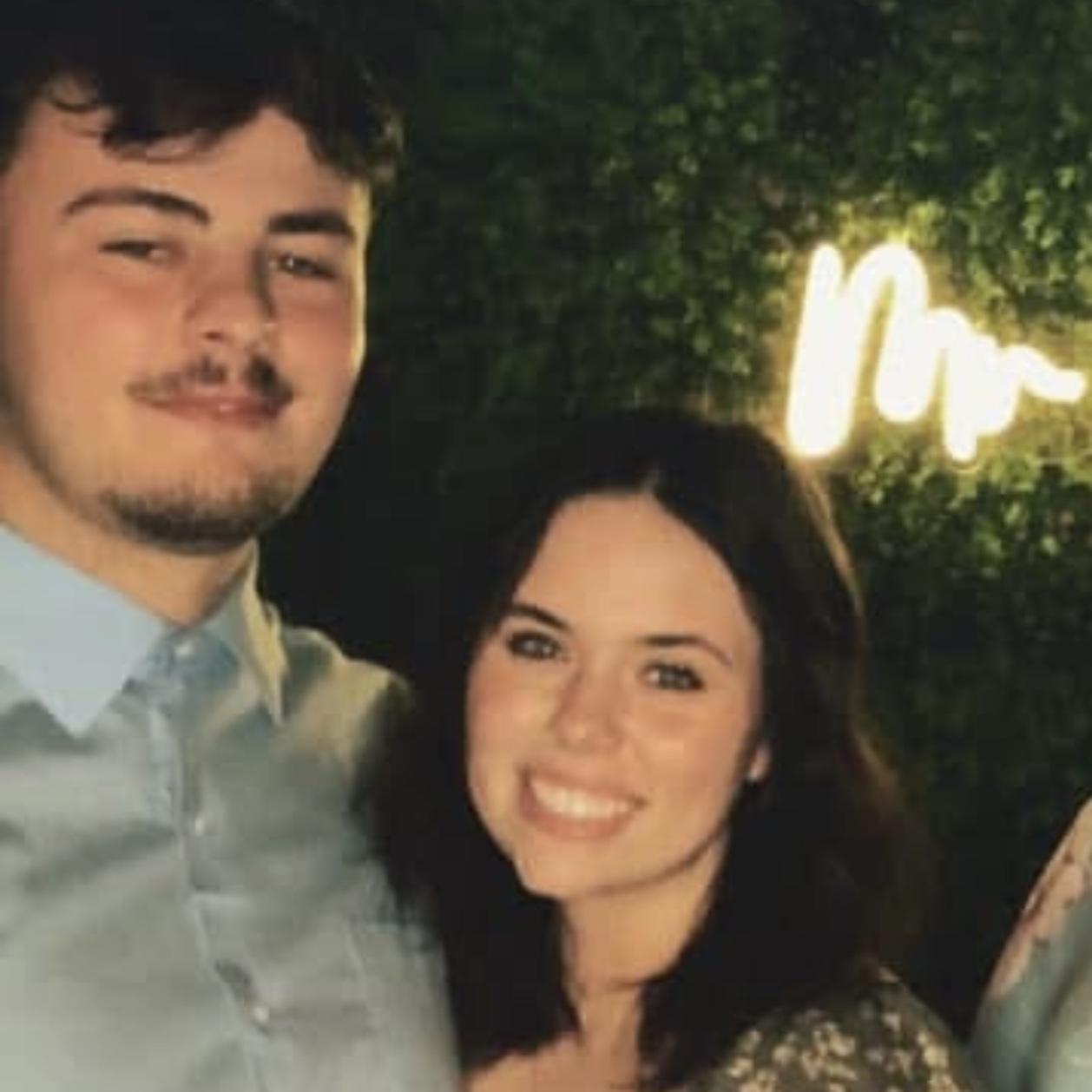 This was on our one year anniversary at my cousins wedding in 2021!