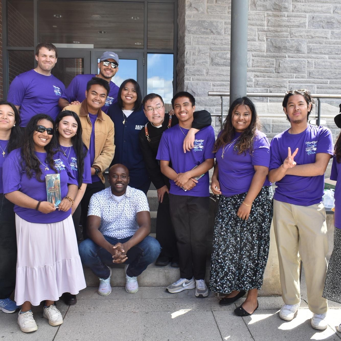2024 St.Barnabas Summer Missionaries with Pierre Dorval