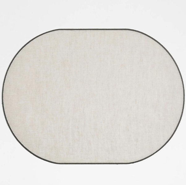 Elevated Linen Easy Care GREEN Placemat