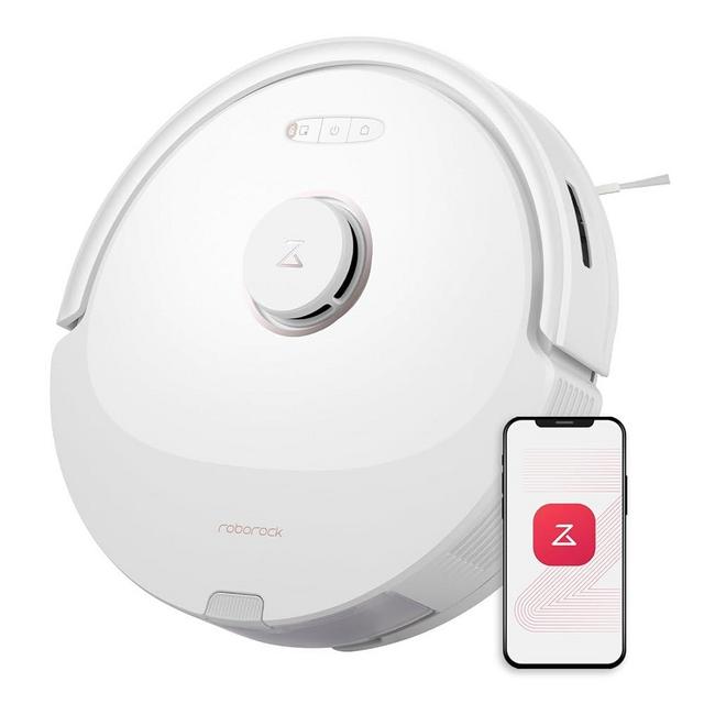 roborock Q8 Max Robot Vacuum and Mop Cleaner, DuoRoller Brush, 5500Pa Strong Suction, Lidar Navigation, Obstacle Avoidance, Multi-Level Mapping, Perfect for Pet Hair