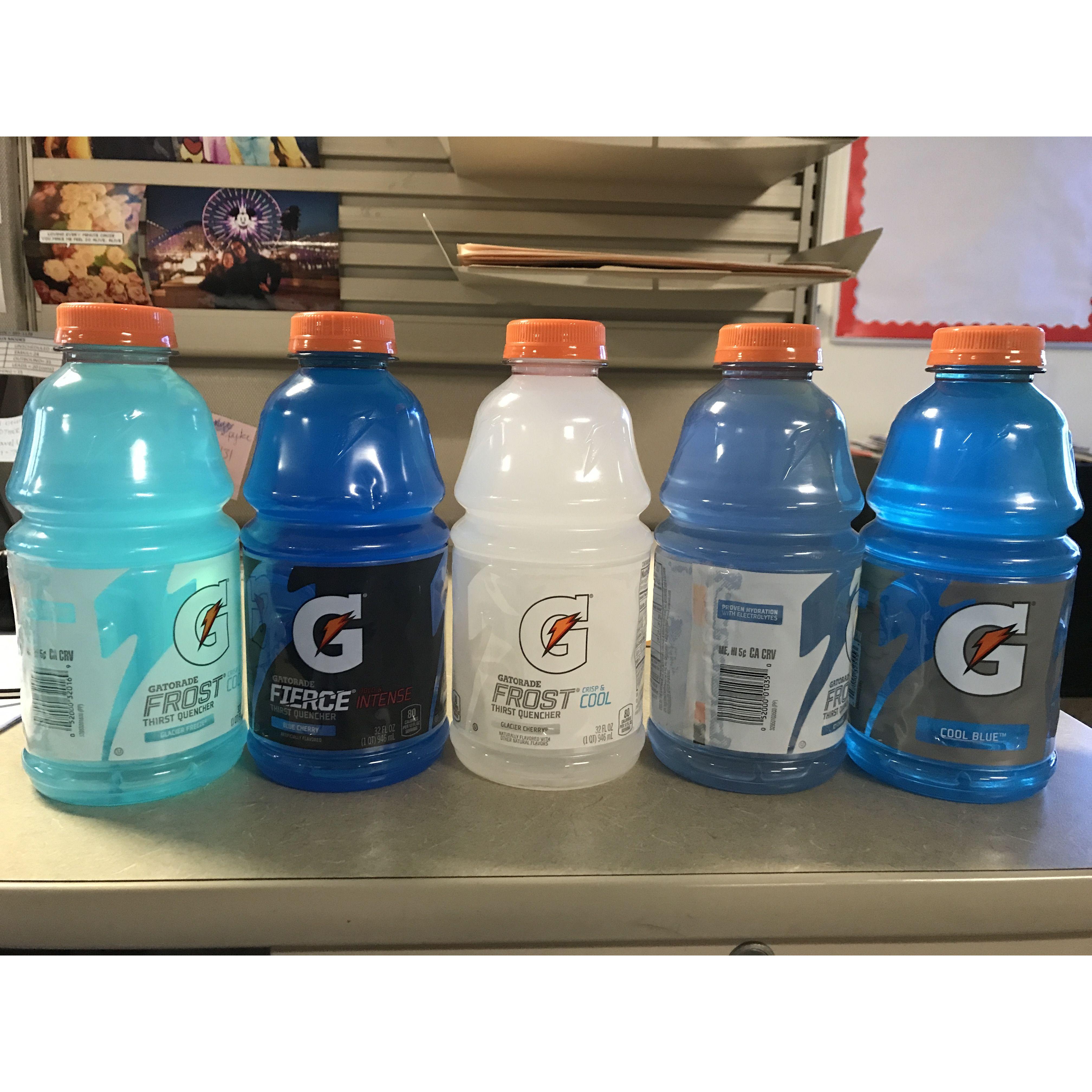 If you know about the blue gatorade incident, you know.