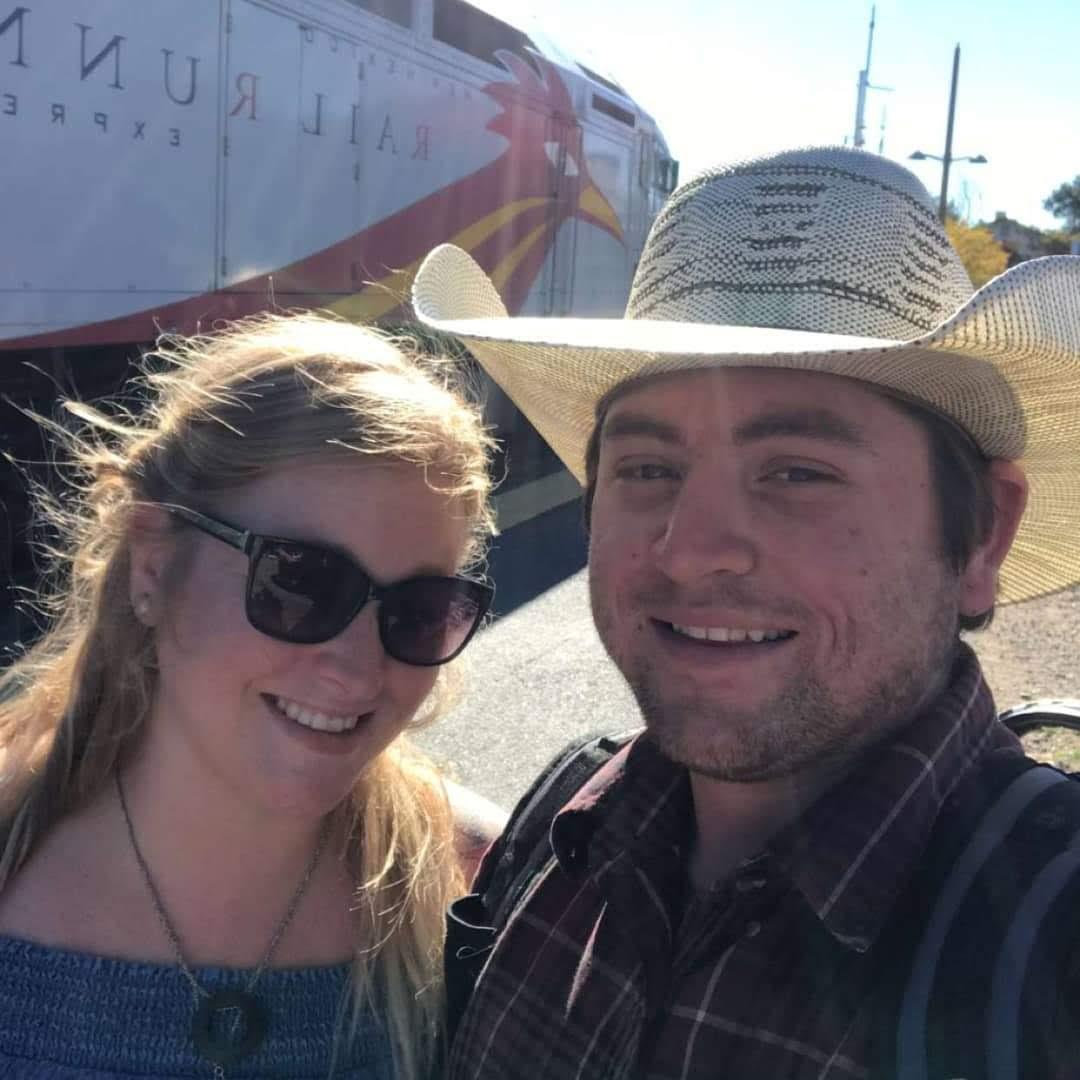 First train ride together :)