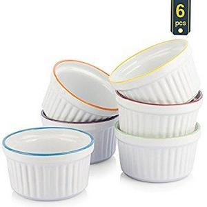 Bellemain 4 oz. Porcelain Ramekins, Set of 6