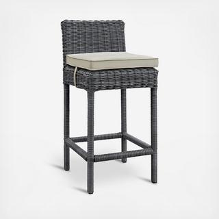 Summon Outdoor Sunbrella Bar Stool