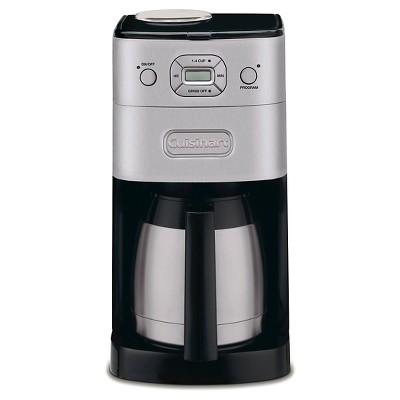 Cuisinart Grind & Brew 10 Cup Automatic Coffee Maker - Brushed Chrome DGB-650BC