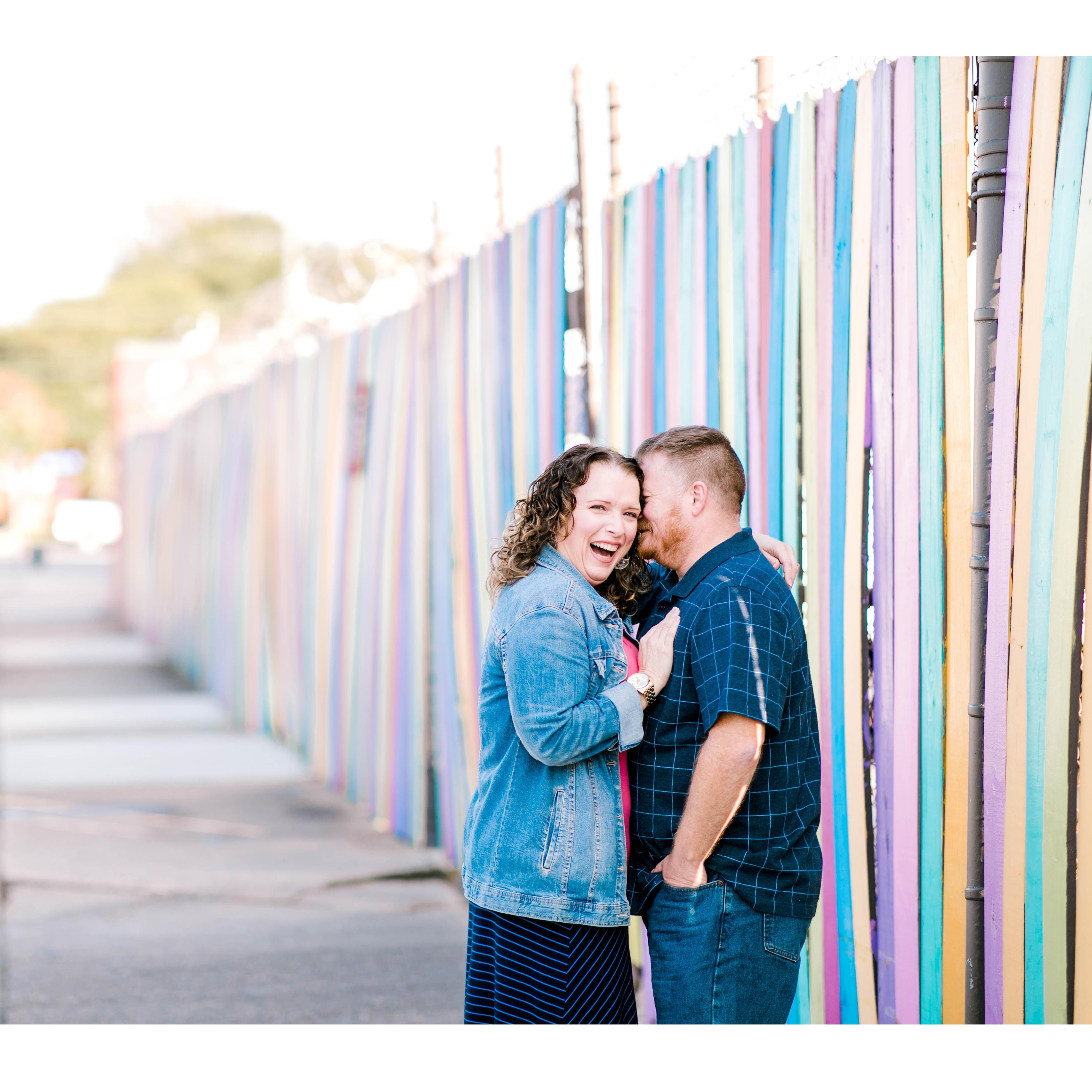 In 10 days we were leaving to spend Veteran's Day in Norfolk, VA. Deron went to school there way back when he was a plebe in the US Navy and he wanted us to go back together.