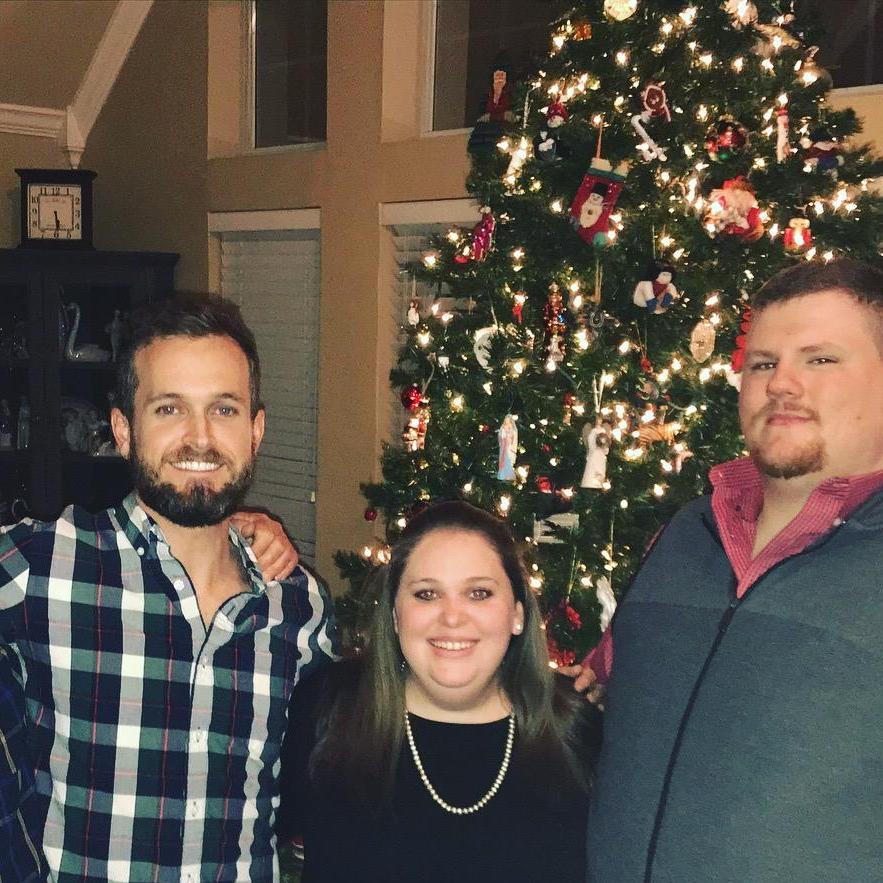 Christmas with two of my favorite guys