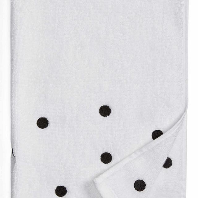 deco dot hand towel