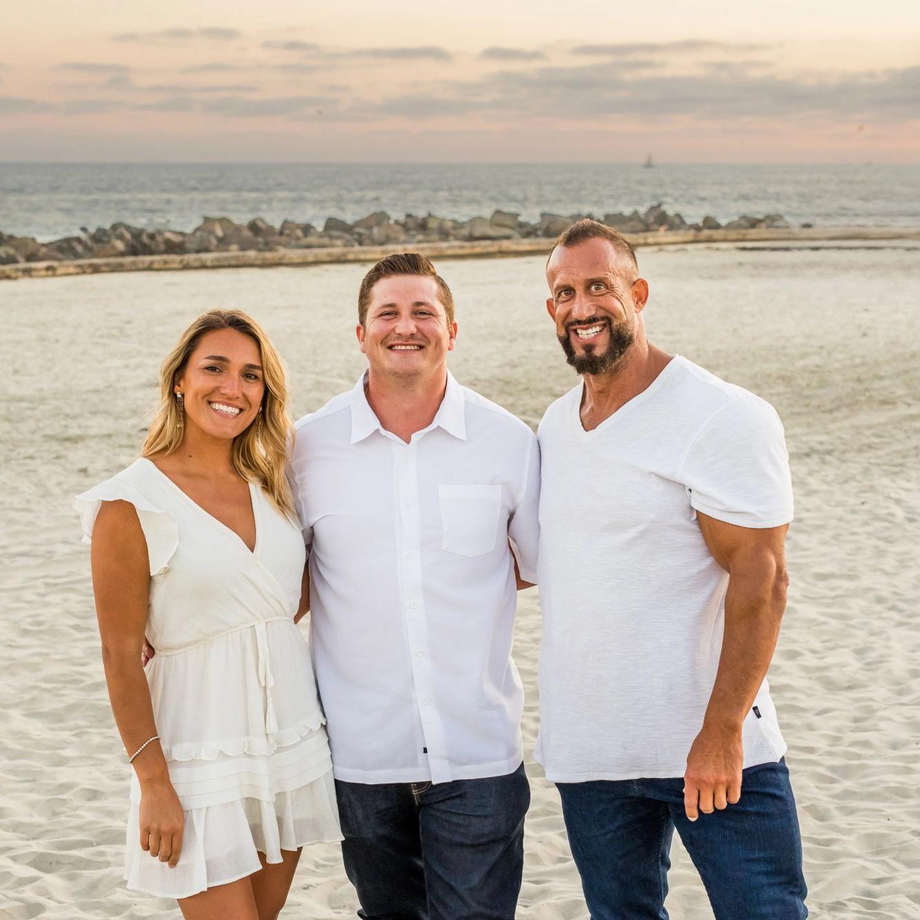 Steven's family shoot in Coronado. Shea's father Ron came down to San Diego from Las Vegas.