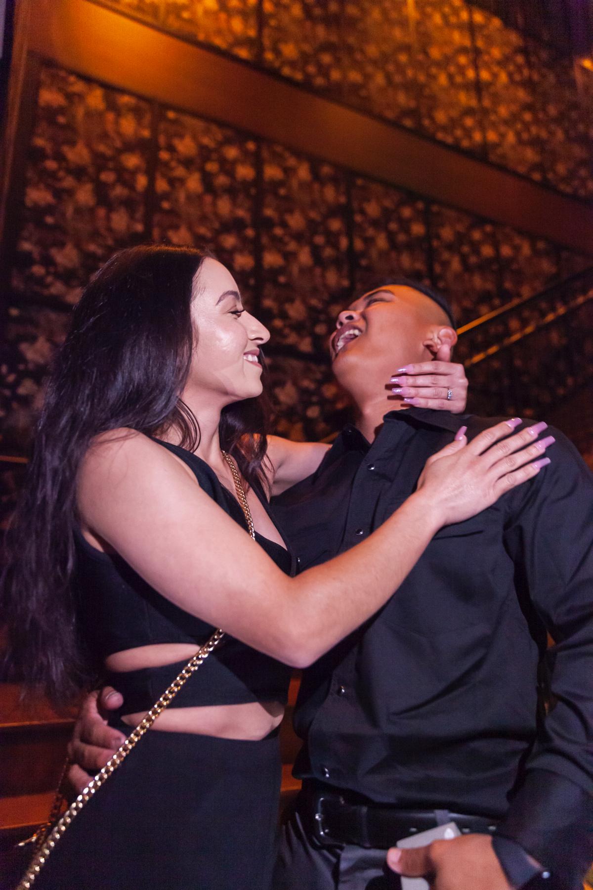When she said "YES!" <3