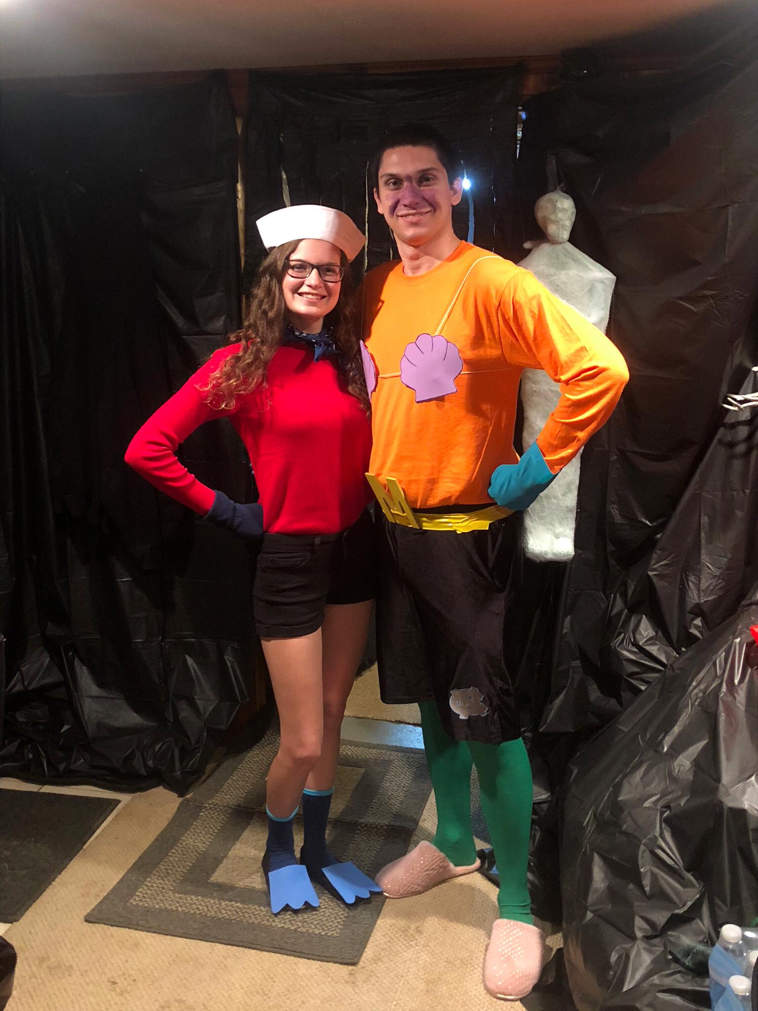 Our first Halloween couples costume (only took us 6 years)