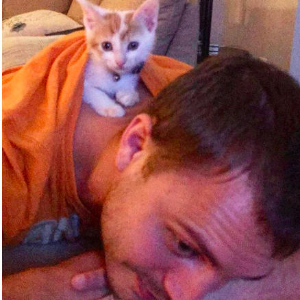 Our first pet together, Teddy the Terror!