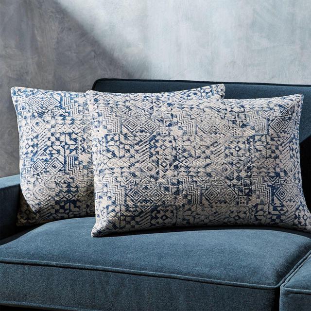 Maja Mosaic Pillows 24"x16", Set of 2