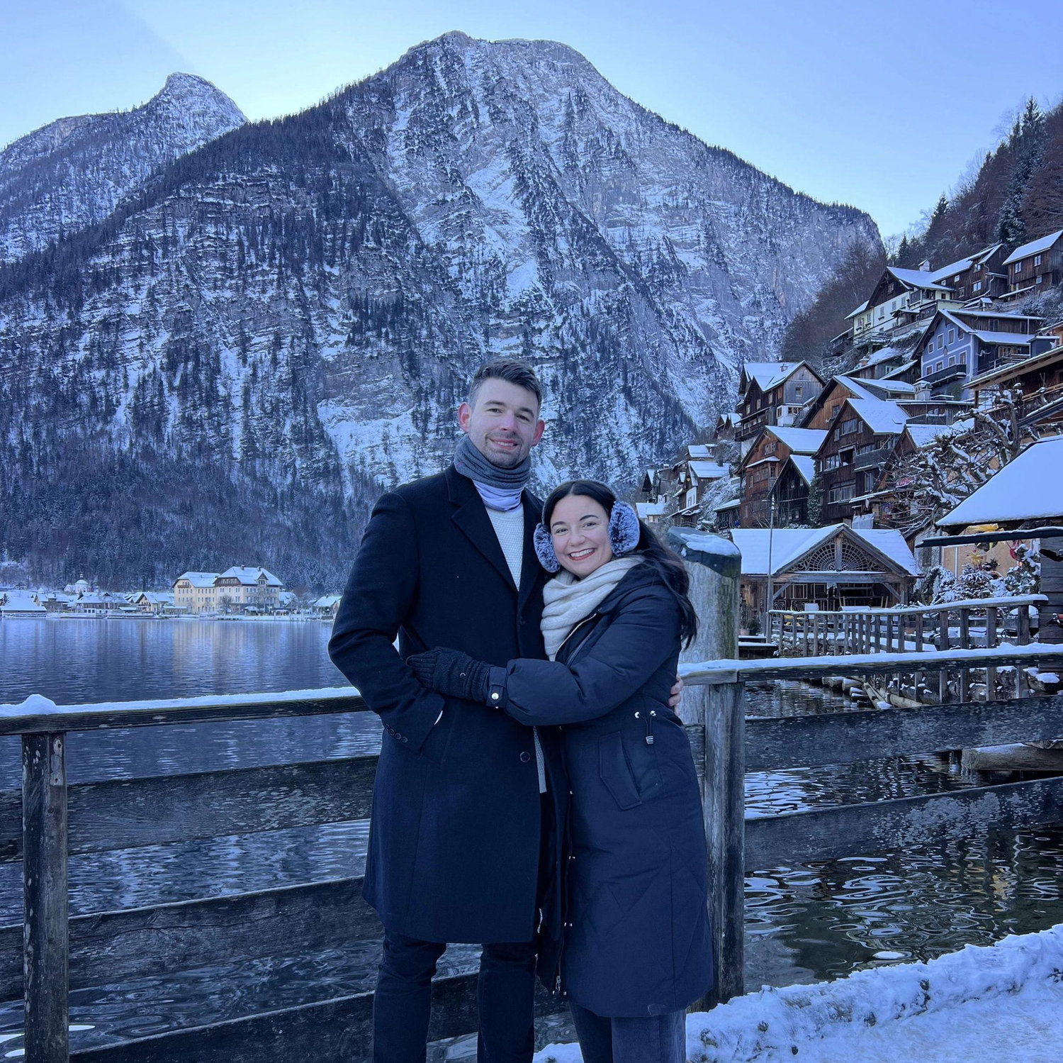 In Love in Hallstatt, Austria, January 2026