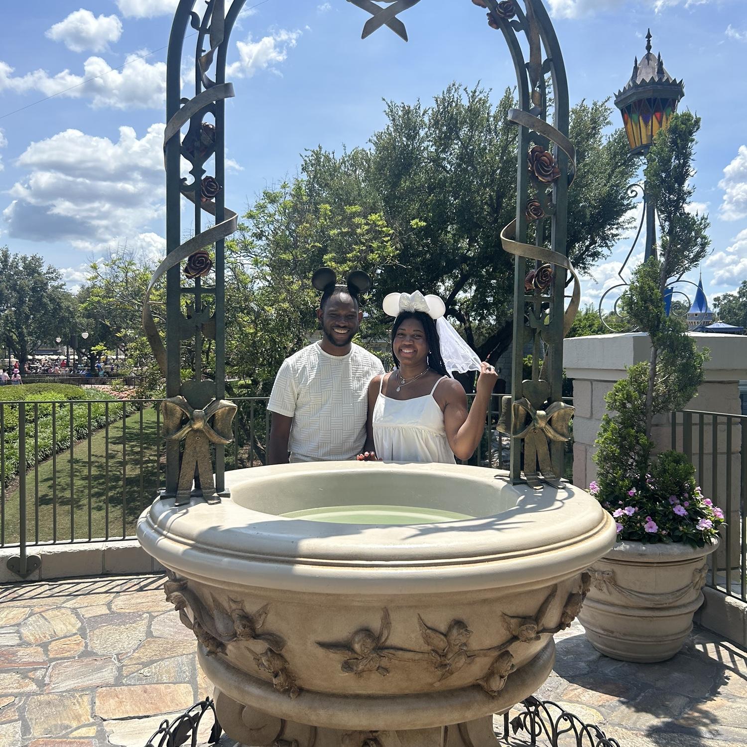 Disney engagement shoot