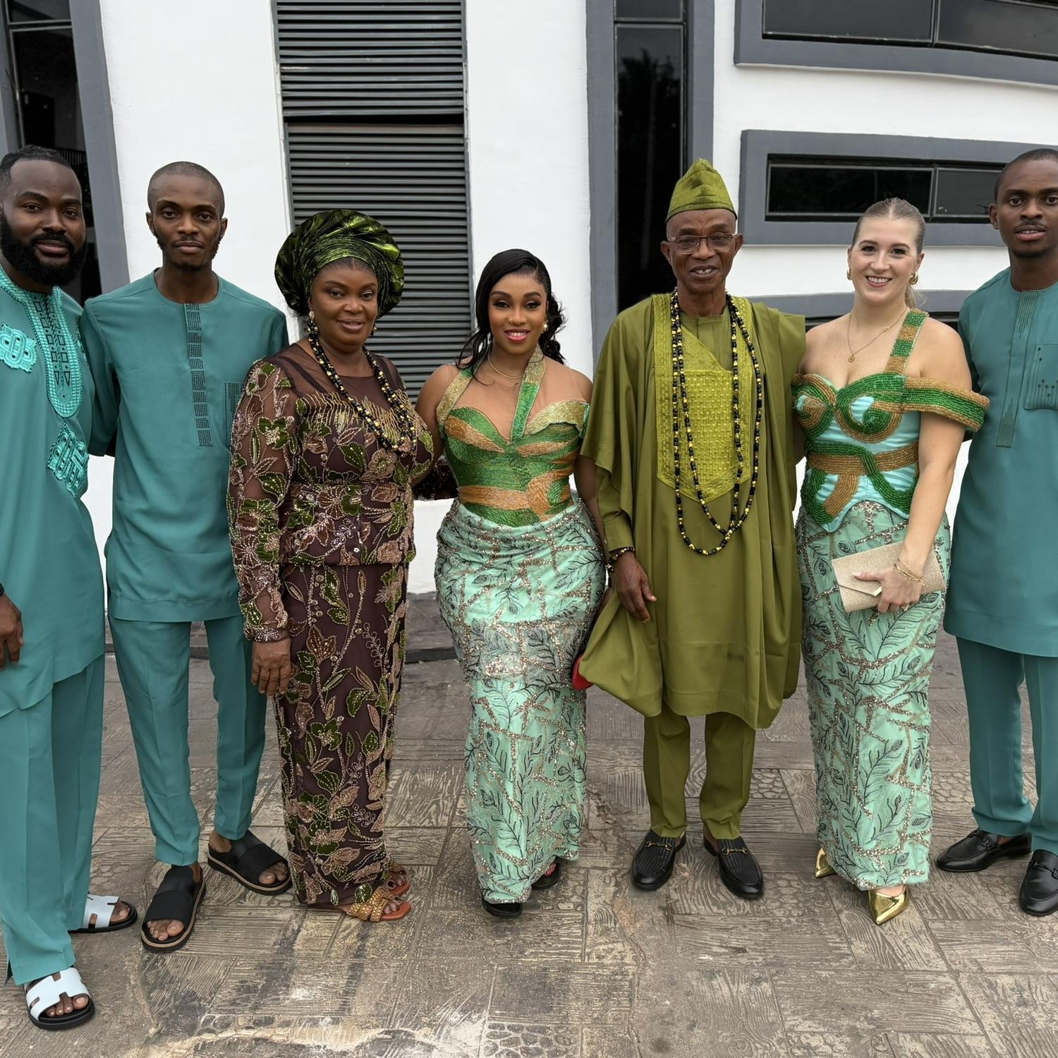 Nigeria with family, December 2025