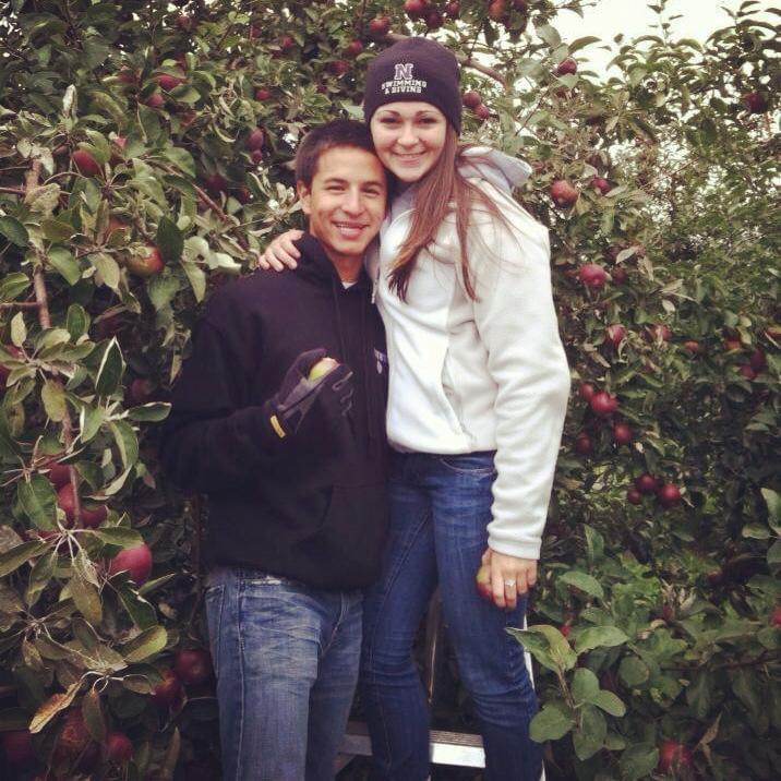 Apple Picking with Logann's Family in 2013.