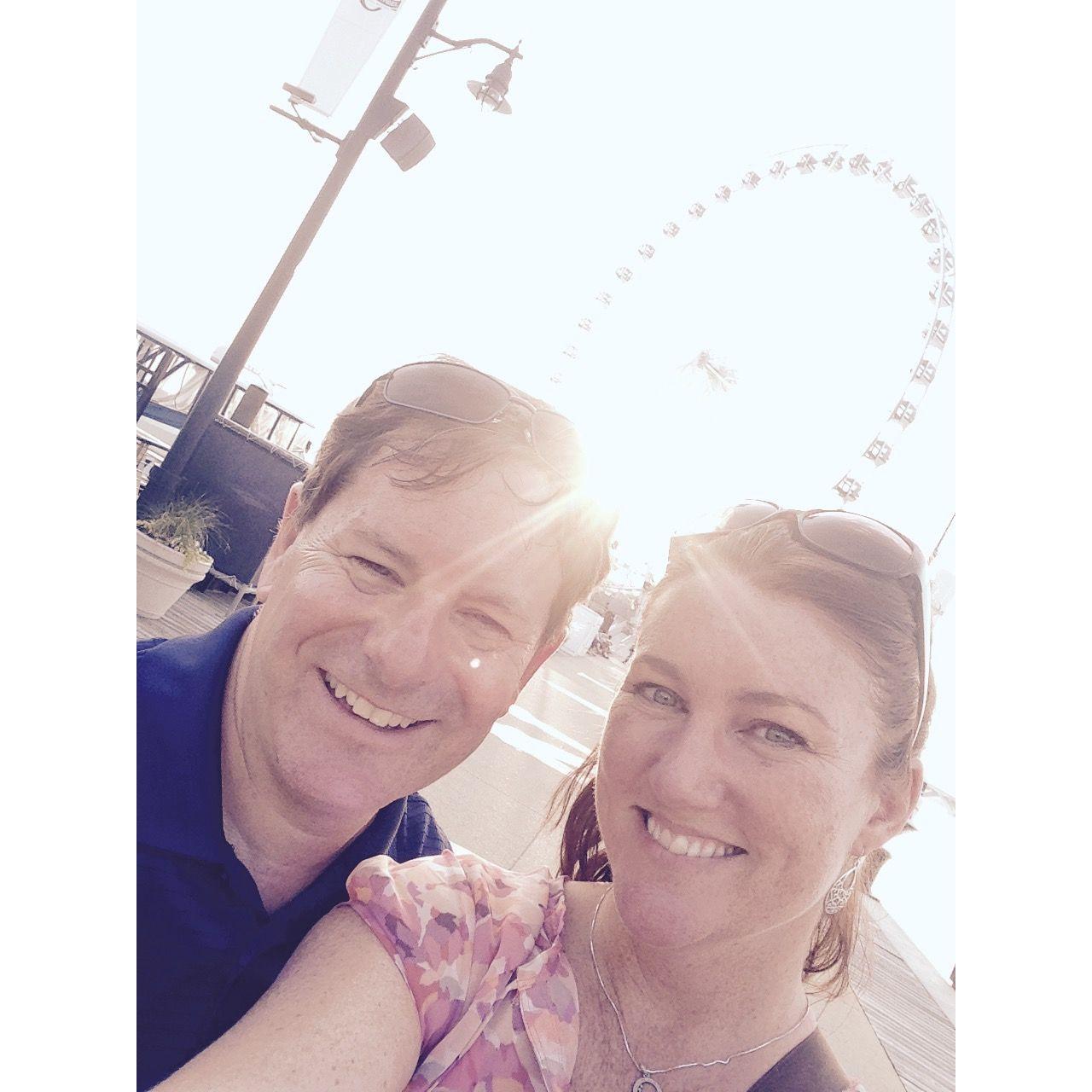 At Sabrina's Master's degree graduation weekend in DC (May 2015)