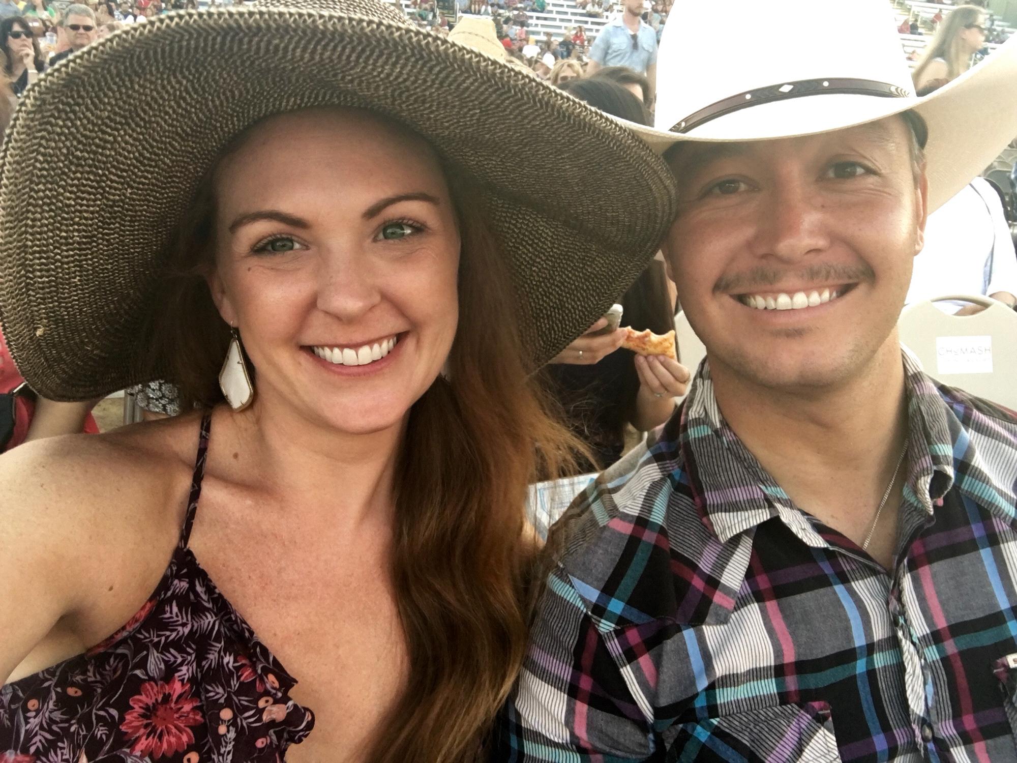 Our first trip to the Mid-State Fair in SLO to see Tim McGraw!