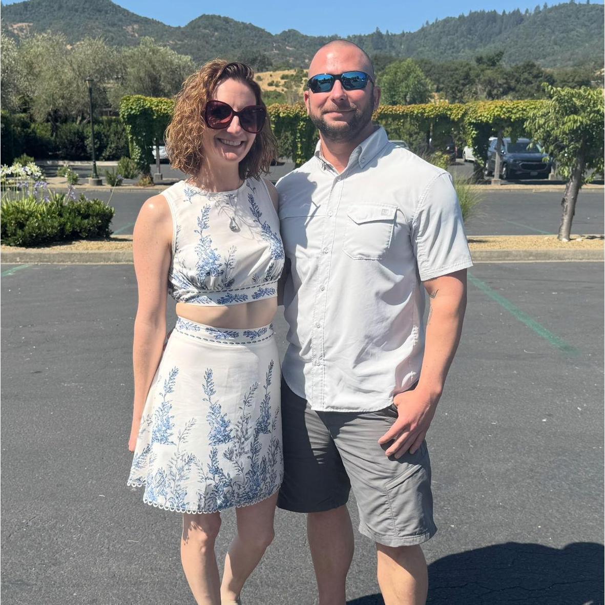 Napa Valley. day after proposal. June 2025.