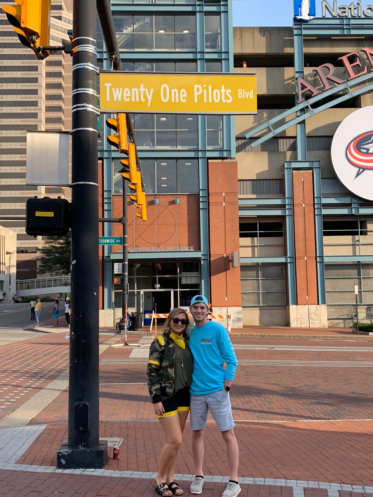 Twenty One Pilots concert in Columbus, Ohio, 2019