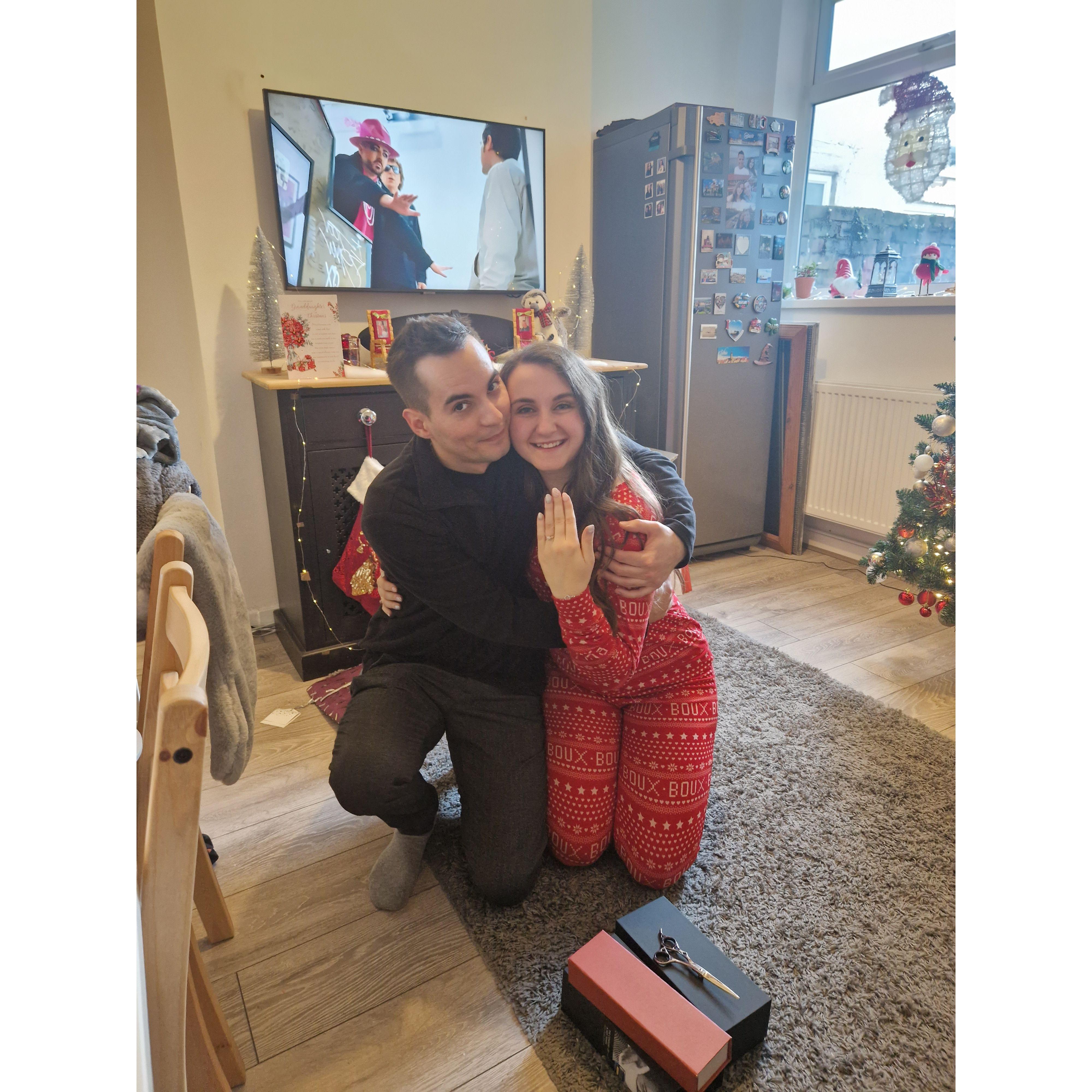 She said YES