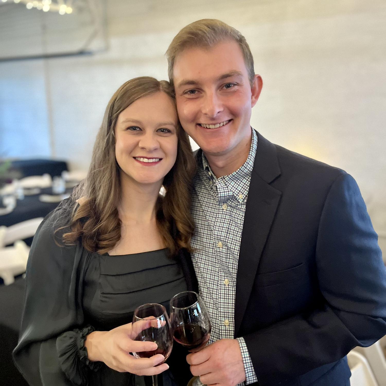 One of three weddings we attended last October!