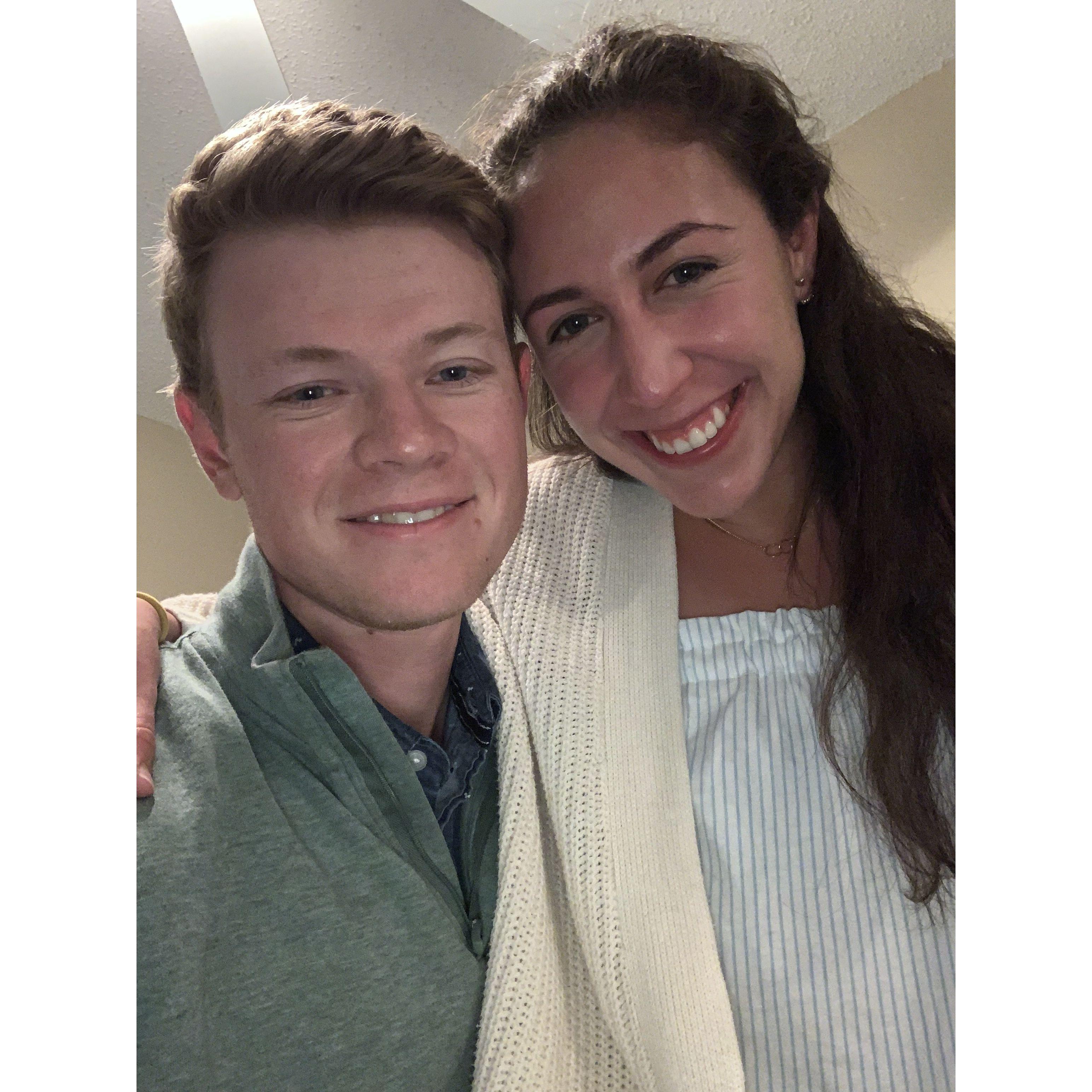 The day we started dating. Orange Beach, Florabama. March 12, 2019