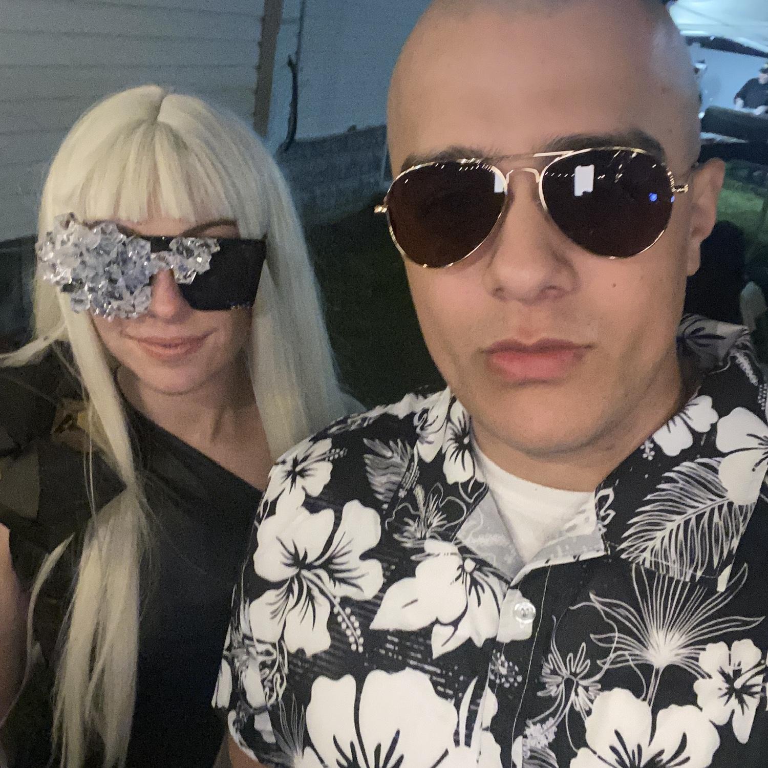 That one time Bee was Lady GaGa & Ricky was The Rock