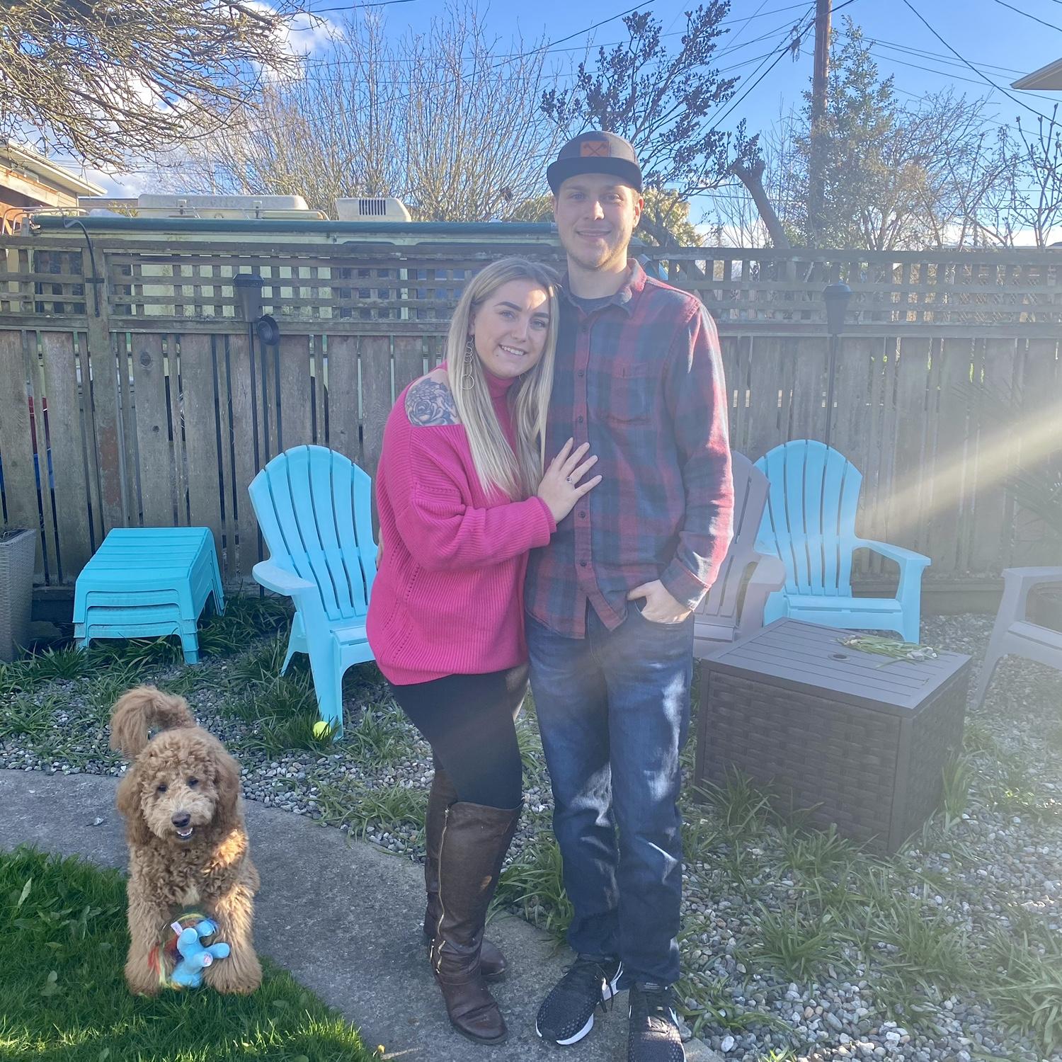 First Easter together - April 2021