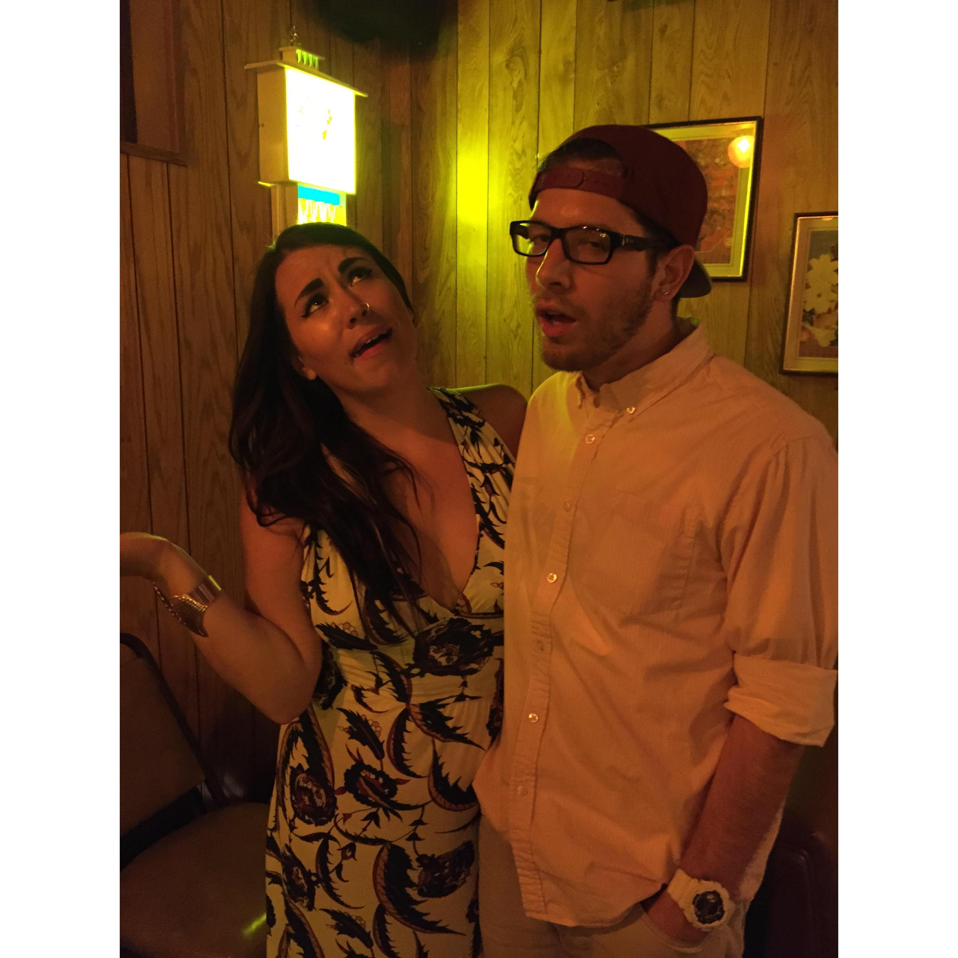 Sandy Hut 2015: The night we became "official"