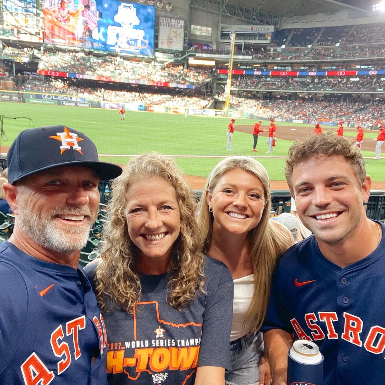 Astros game for Ryan’s birthday