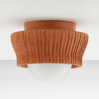 Roja Terracotta Small Flushmount Light