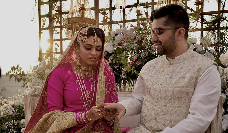Rafay Mirza and Neha Khan's Wedding Website