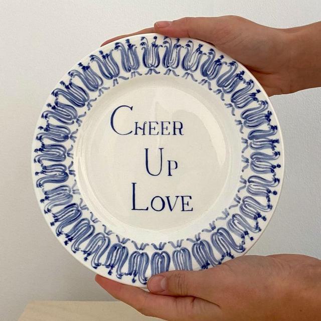 Limited Edition 'Cheer Up Love' Plate