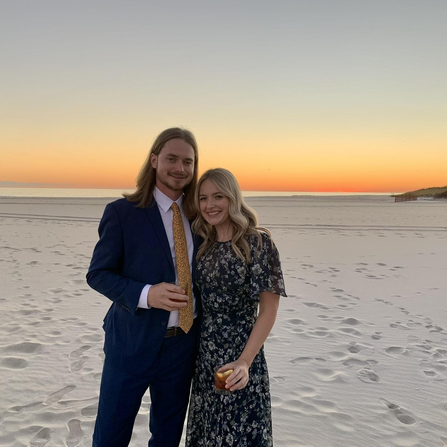 Celebrating Emily and Morgan in Long Island, 2022.