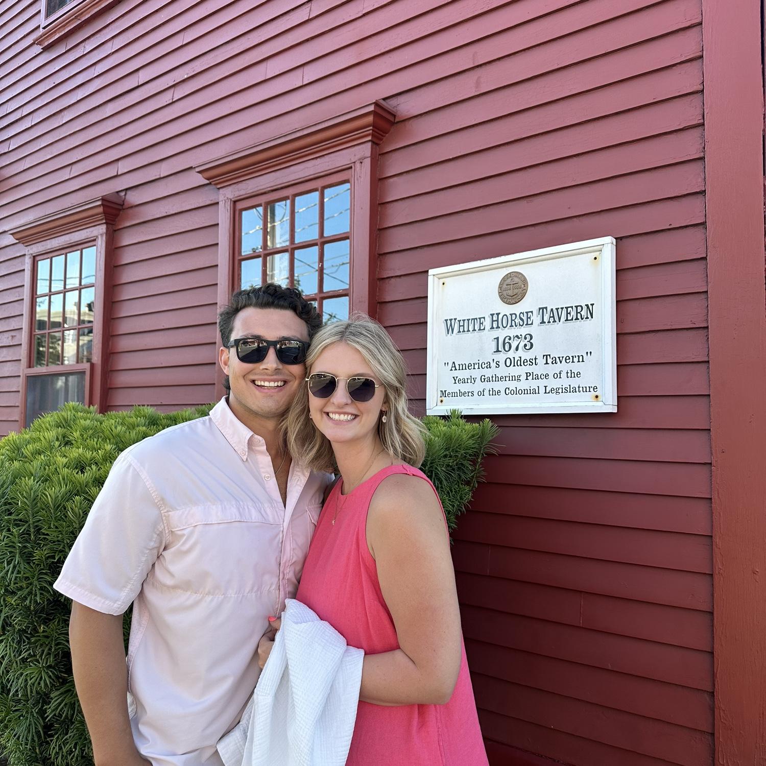Took a trip to Rhode Island to visit Sara’s family! (same trip where Jeremy asked Sara’s Dad for his blessing)