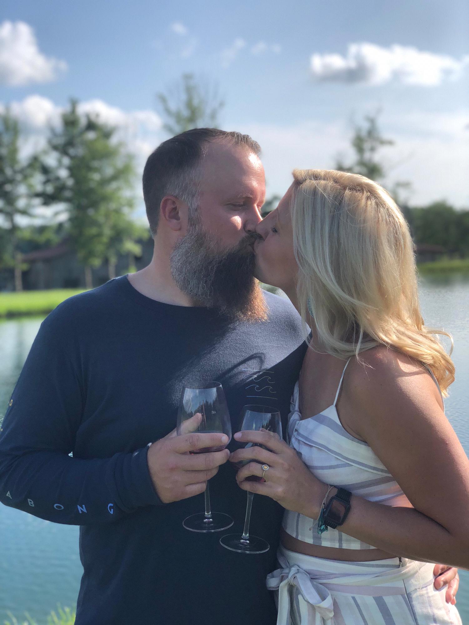 Wining at Laurentia Vineyards