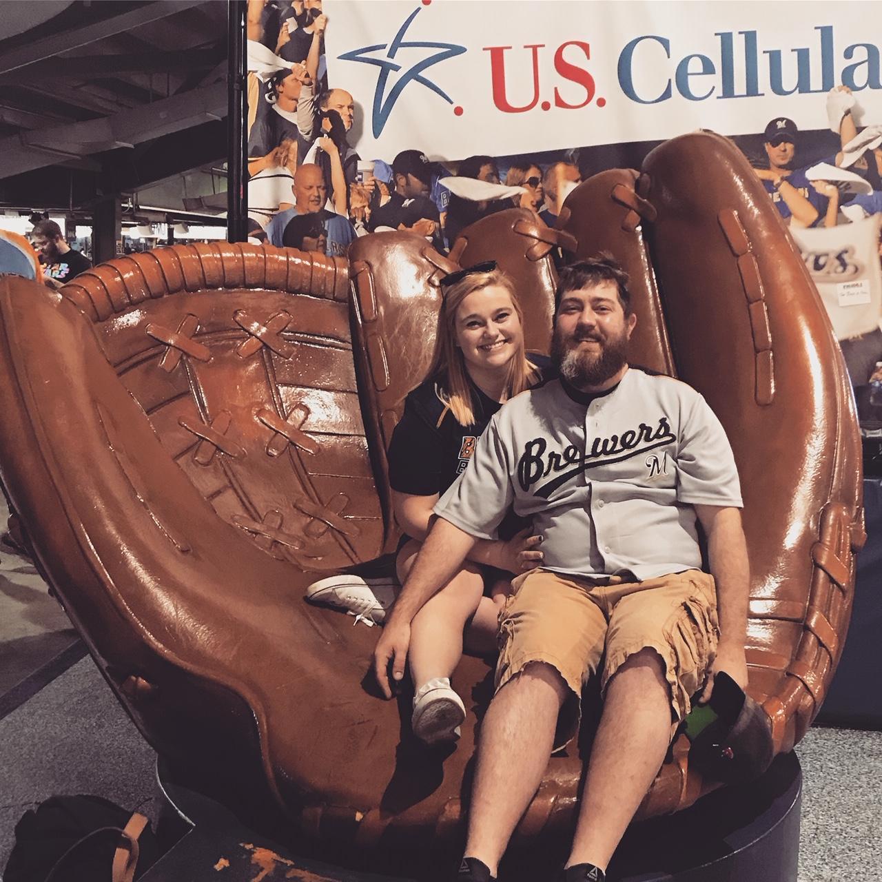 1st Brewers game together