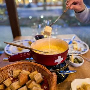 Dinner in Switzerland
