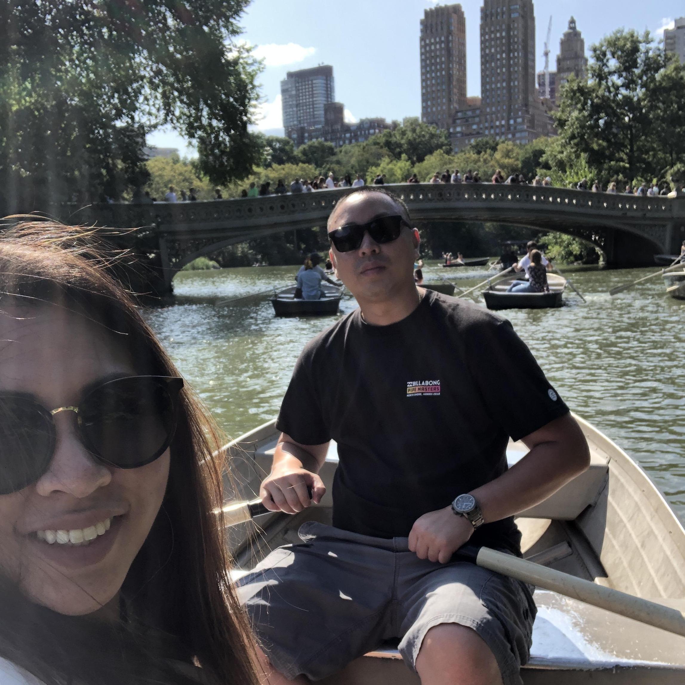 Boat rides in Central Park | August 2019